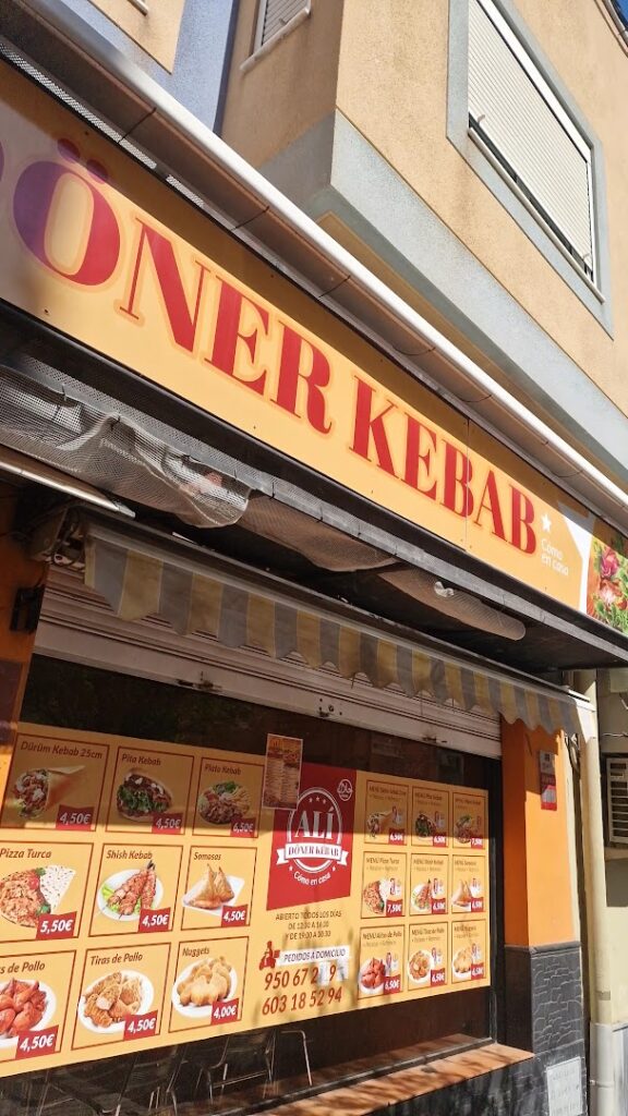 ALI DONER KEBAB PIZZERIA - Restaurante turco en Almería