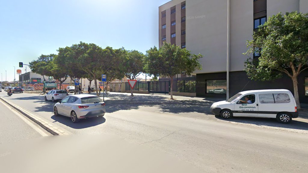 Almeria - Divina Infantita - Bus stop en Almería