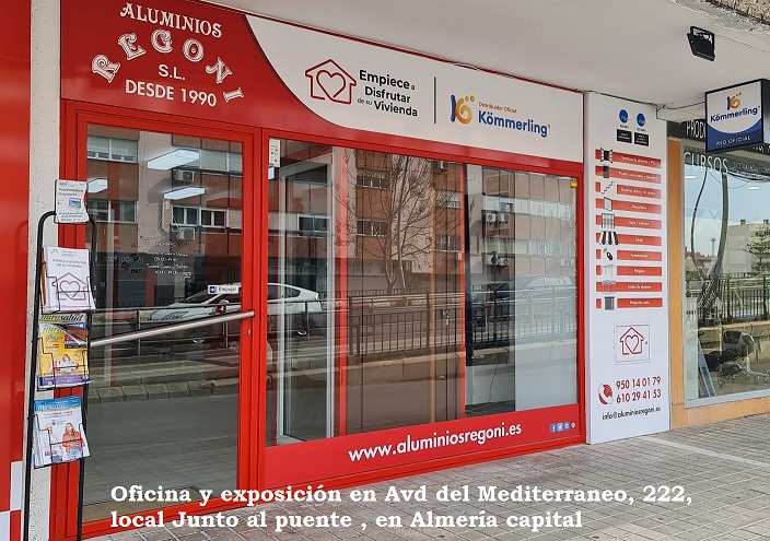 Aluminios Regoni S.L. - Carpintería metálica y de aluminio en Almería