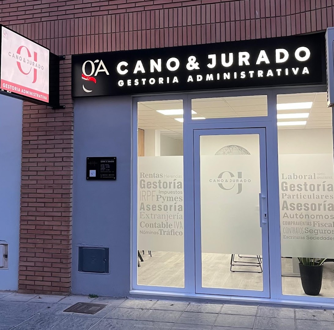 CANO & JURADO GESTORES Y ASESORES. Gestoría Administrativa. Asesoría fiscal