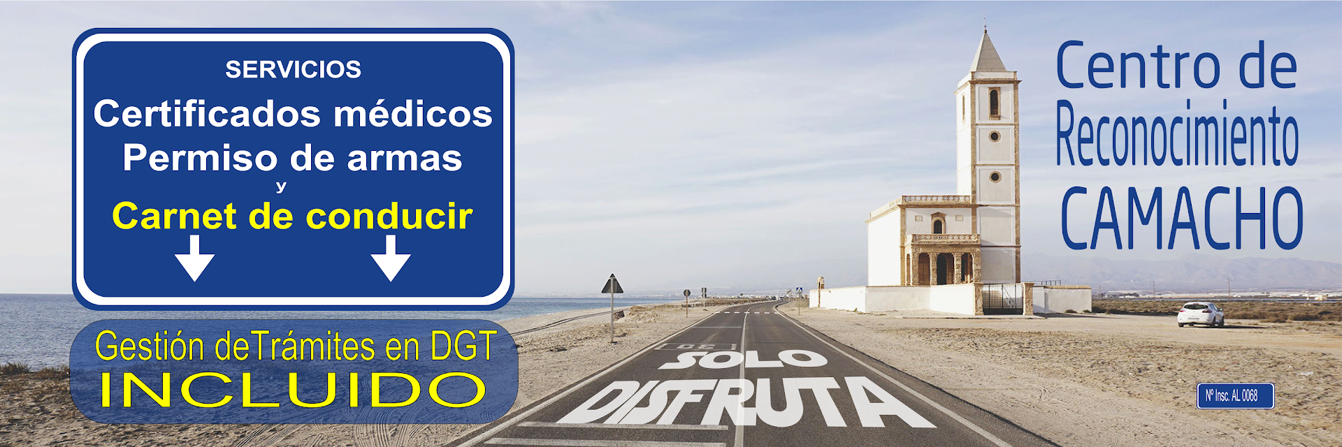 Centro Reconocimiento Conductores Camacho - Servicio de certificados médicos en Almería