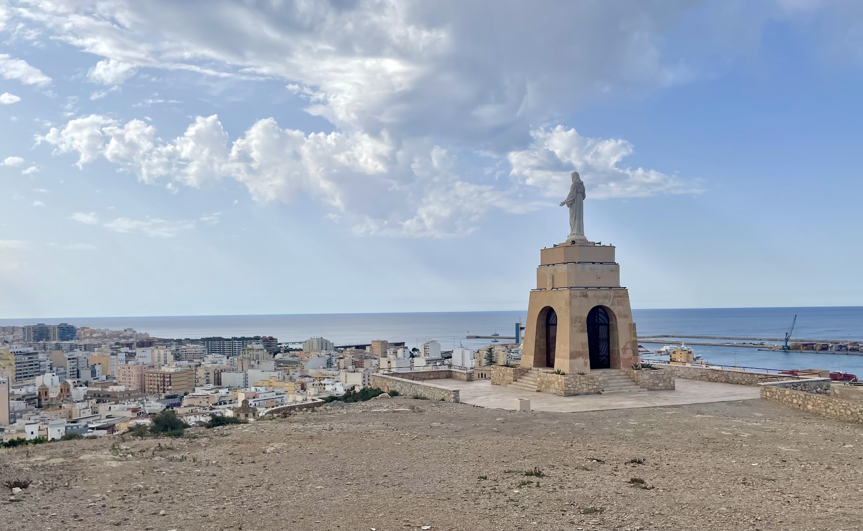 Cerro San Cristóbal - Lugar de interés histórico en Almería