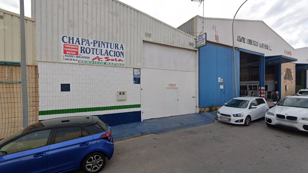Chapa-Pintura Rotulacion A. Sola - Taller de reparación de automóviles en Huércal de Almería