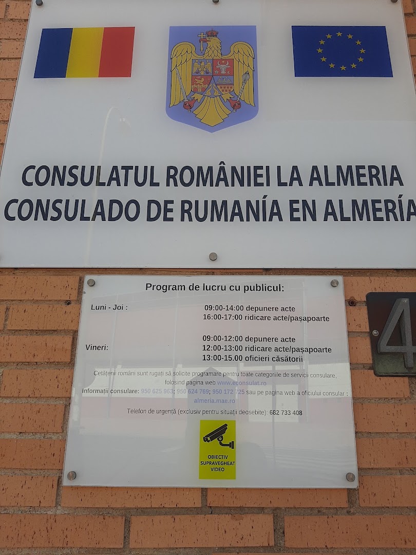 Consulado de Rumanía - Consulado extranjero en Almería