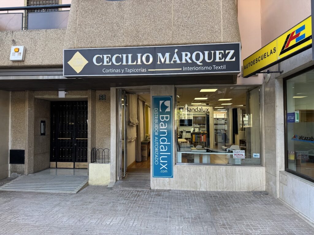 Cortinas Y Tapicerías Cecilio Márquez Almería - Tienda de cortinas en Almería