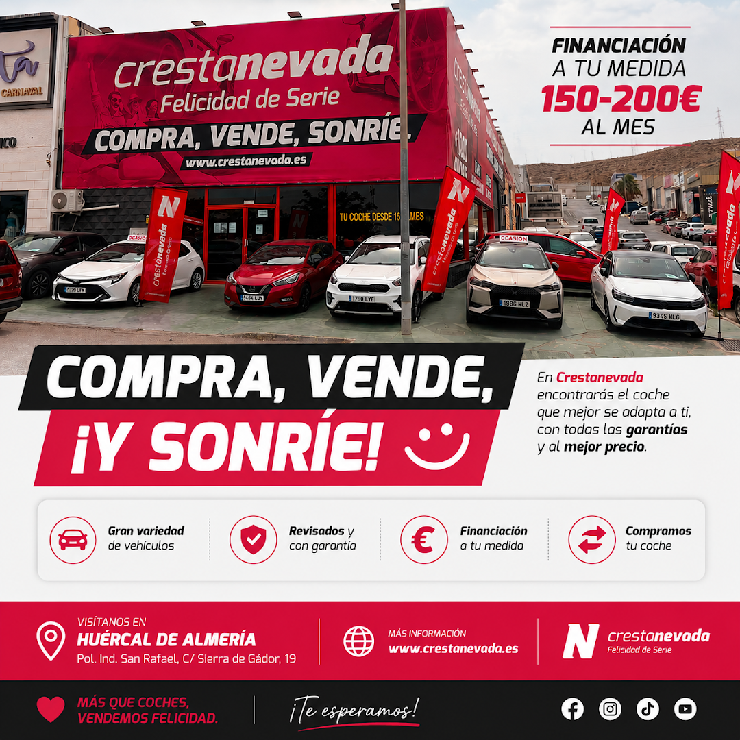 Crestanevada Almeria - Compraventa de automóviles en Huércal de Almería