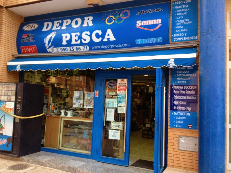 DEPOR PESCA - Tienda de artículos de pesca en Almería