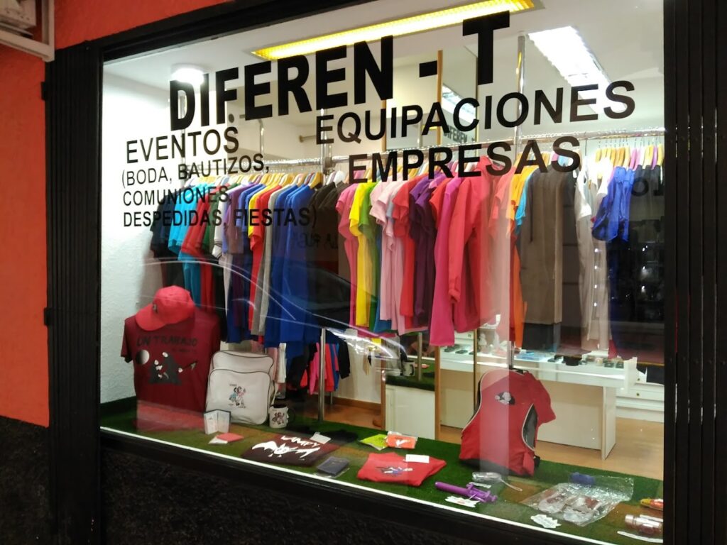 Diferen-t - Tienda de camisetas personalizadas en Almería