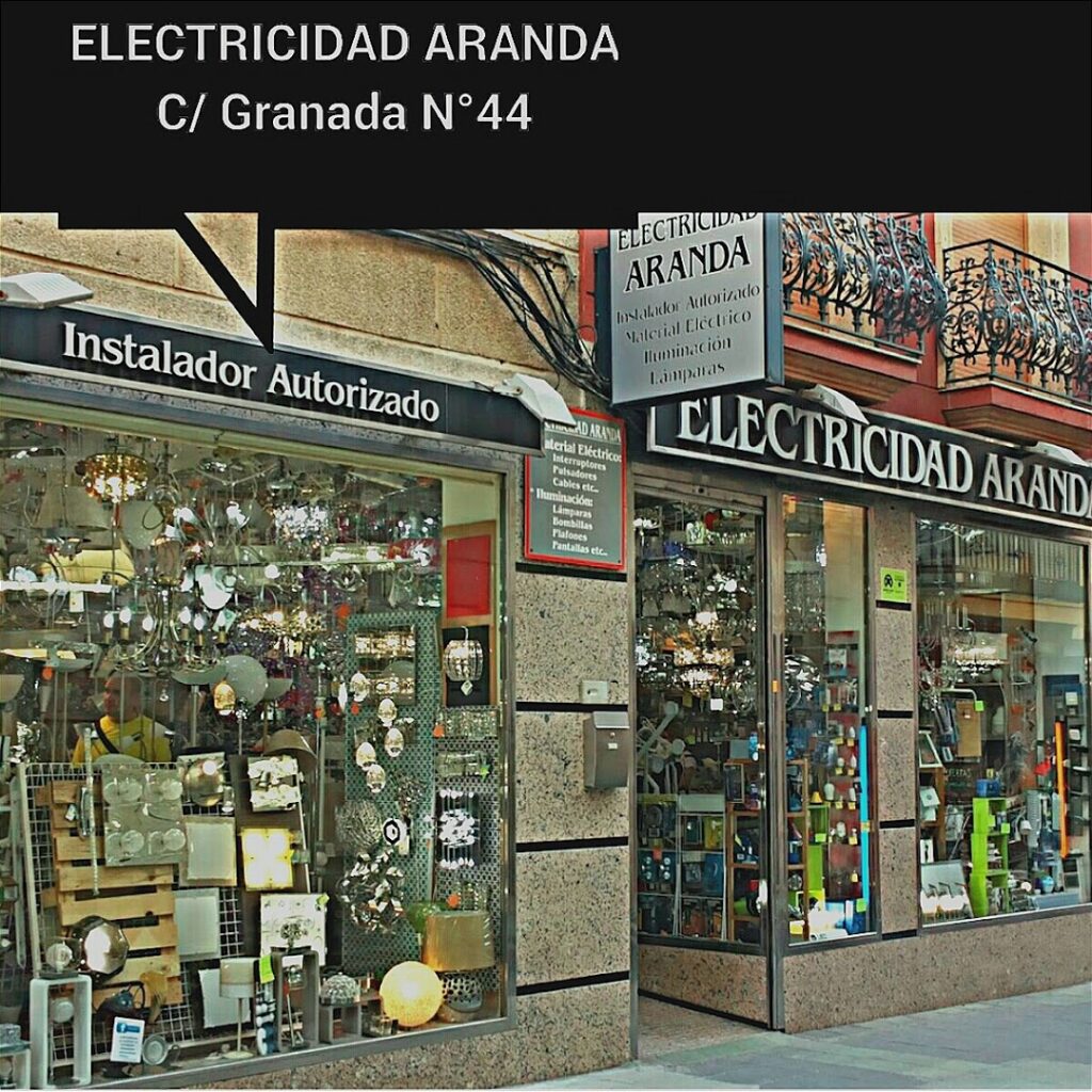 Electricidad Aranda - Tienda de iluminación en Almería