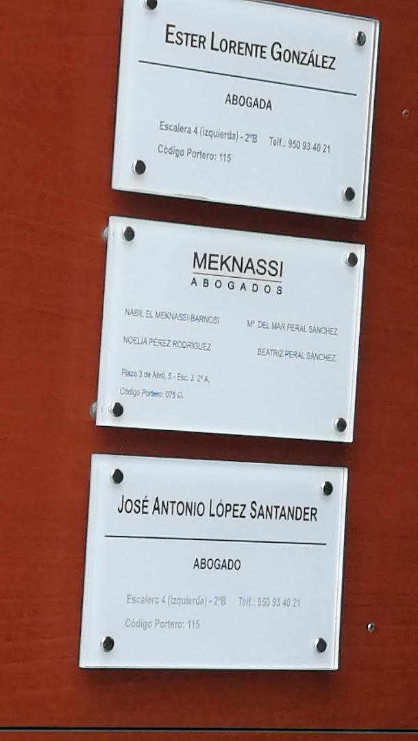 Ester Lorente González - Abogado en Almería