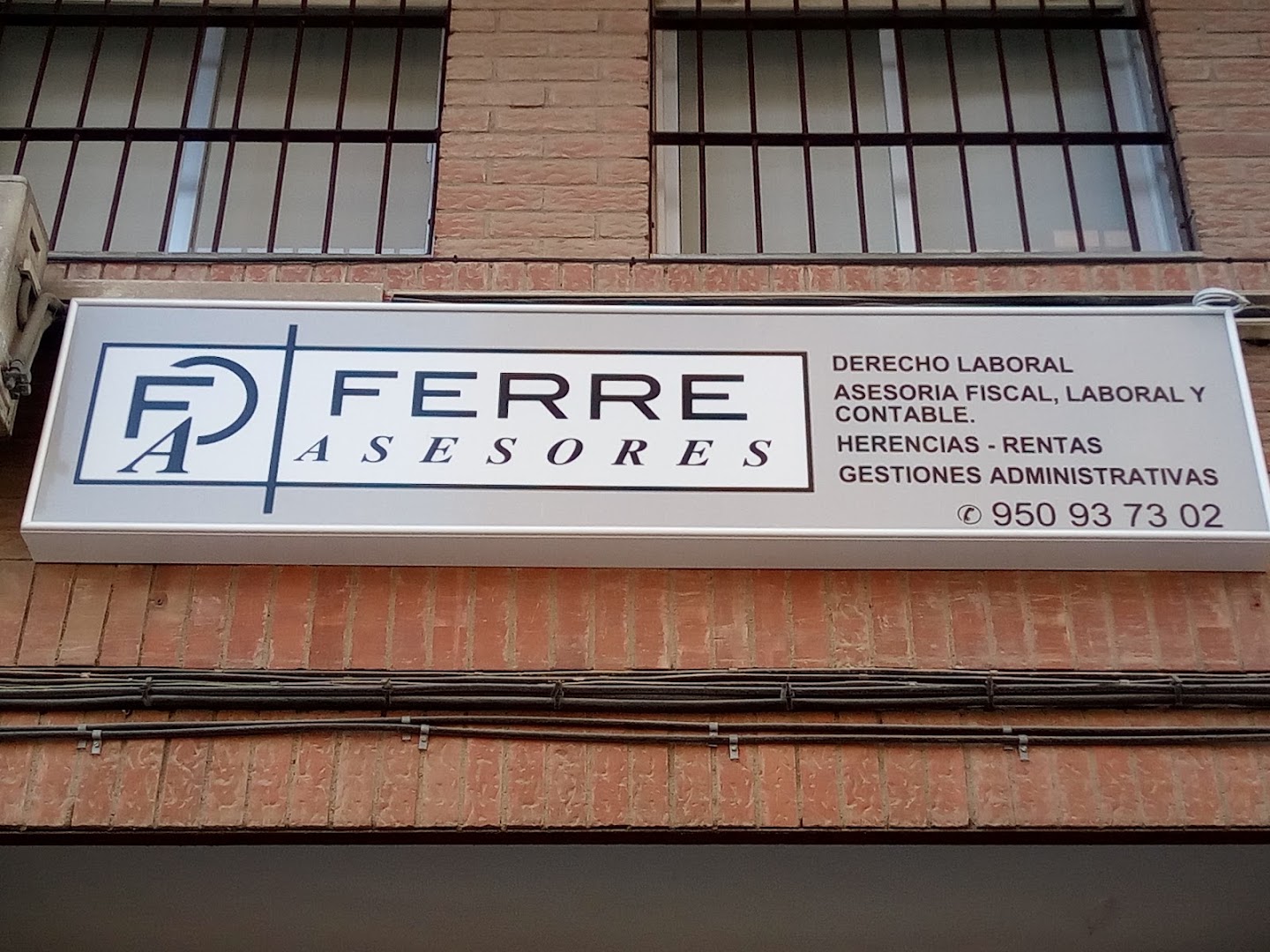 Ferre Bufete Laboral & Asesoria de Empresas - Asesor fiscal en Almería