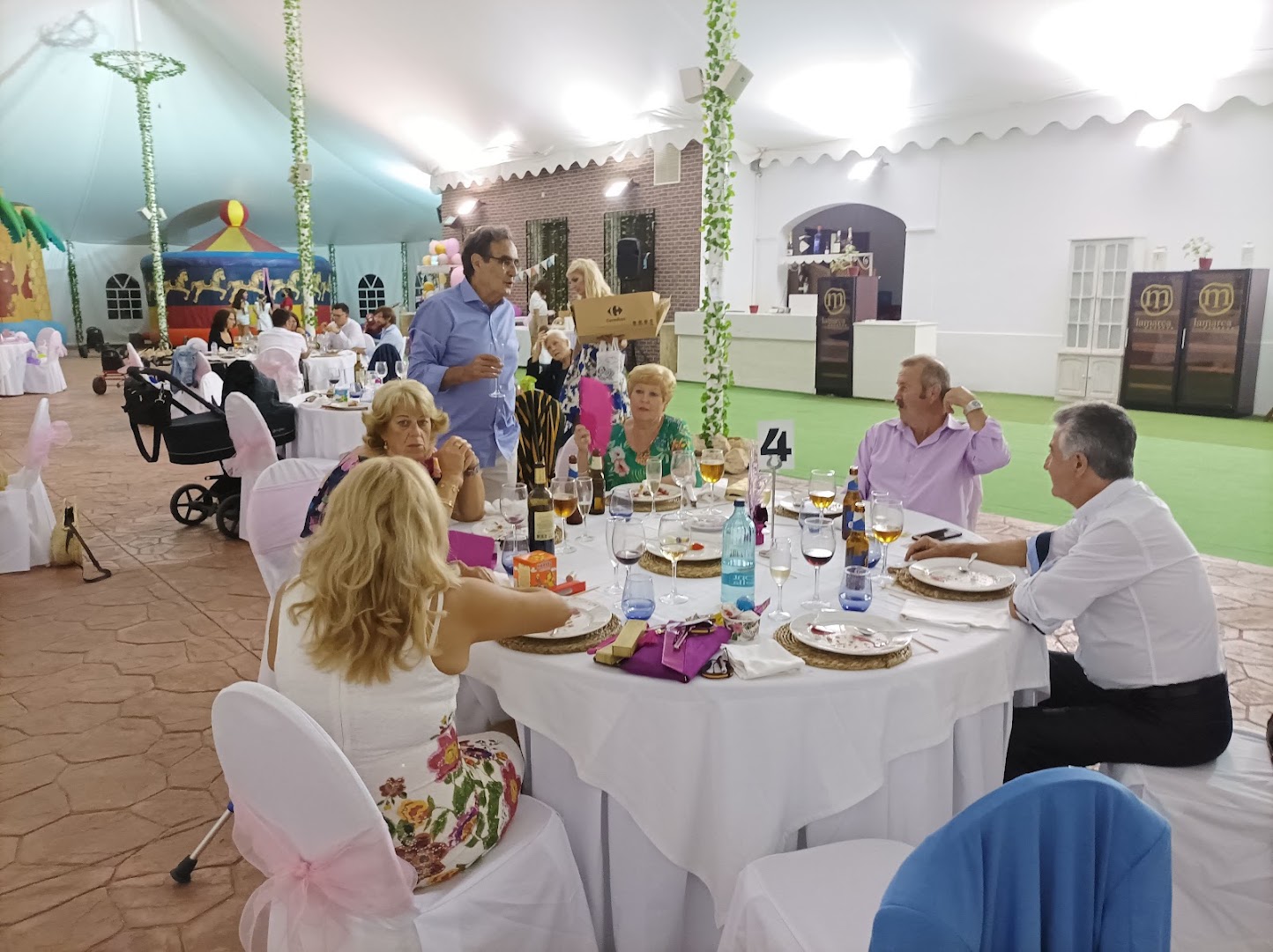 Finca El Boticario - Sala de banquetes en La Cañada