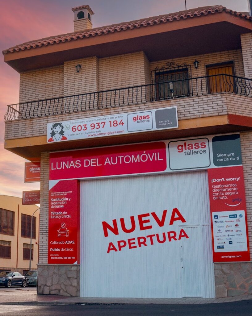 Glass Talleres Almería - Taller de cristales para automóviles en Almería
