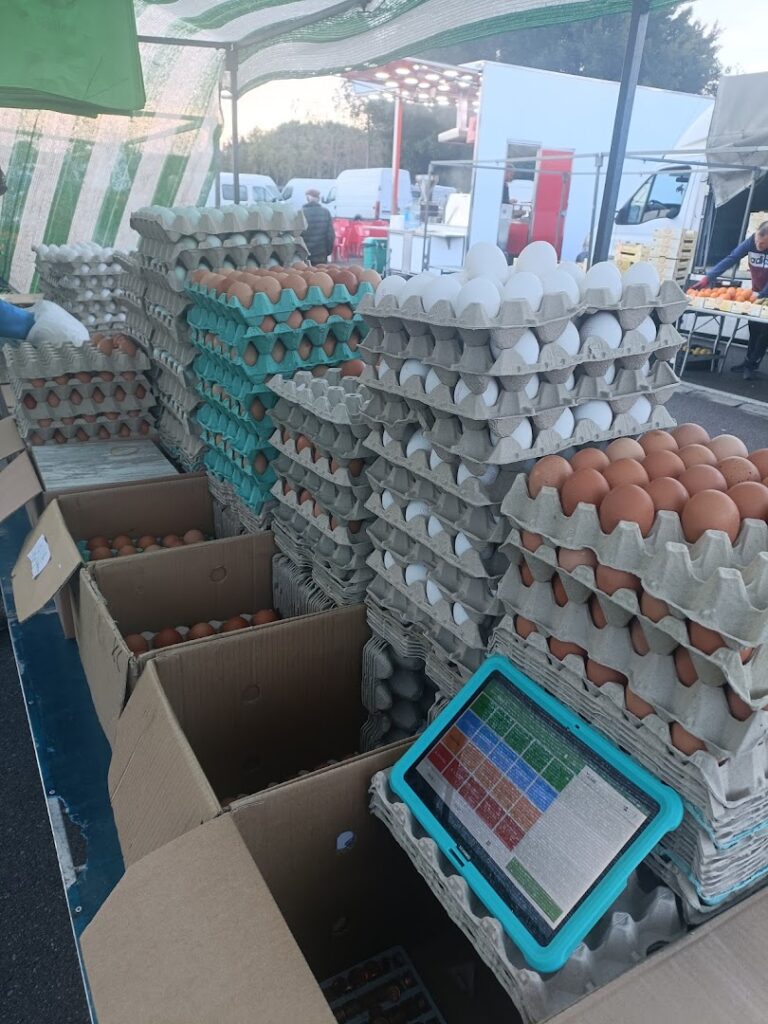 Huevos Hnos García Mercadillo Bola Azul - Mercadillo en Almería