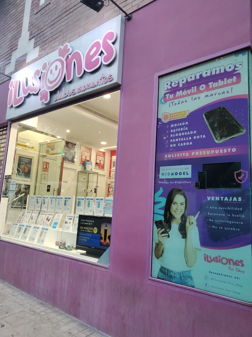 Ilusiones Fun Shop - Proveedor de servicios de telecomunicaciones en Almería