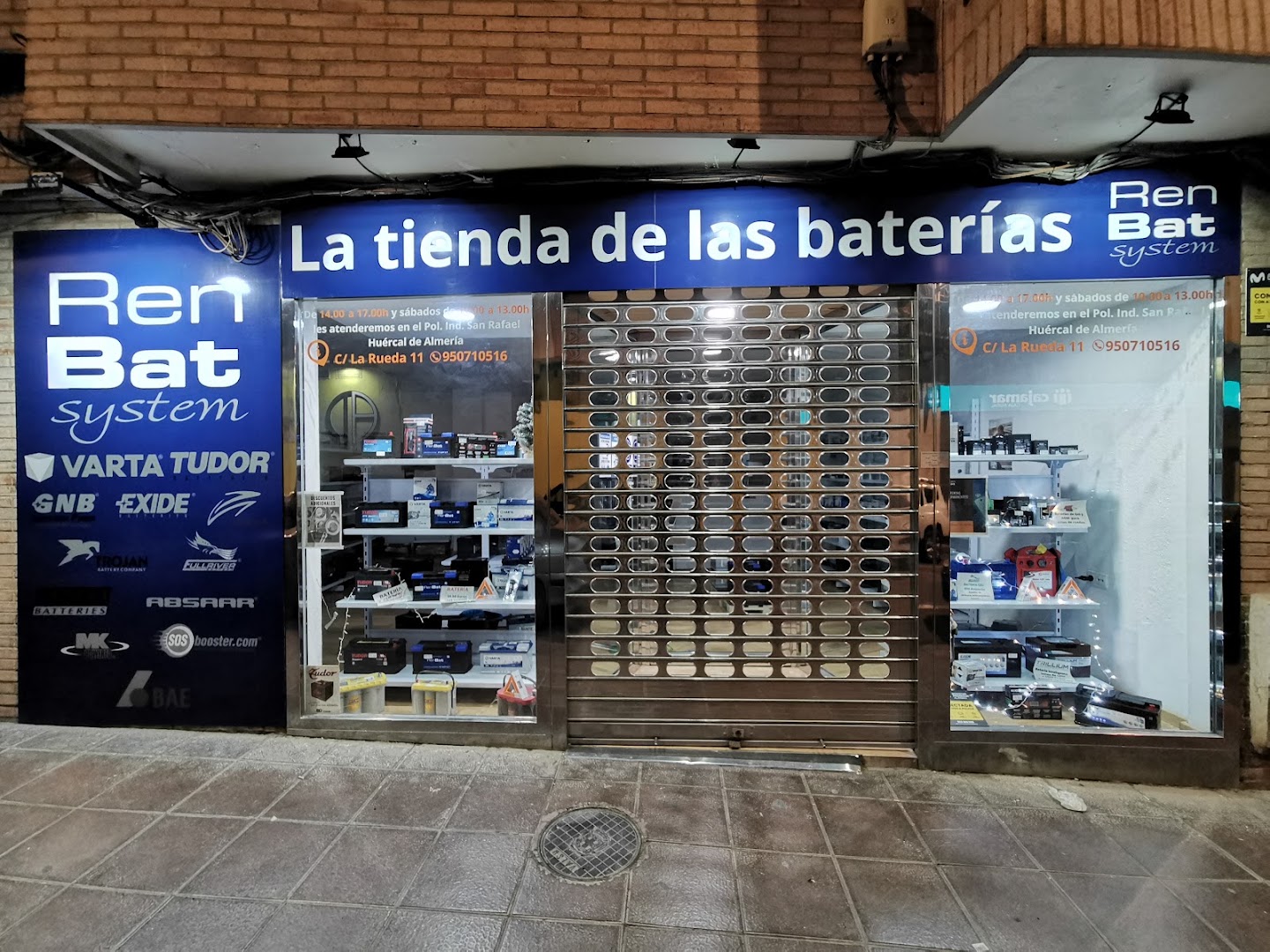 La tienda de las baterías de Renbat system - Tienda de baterías en Almería