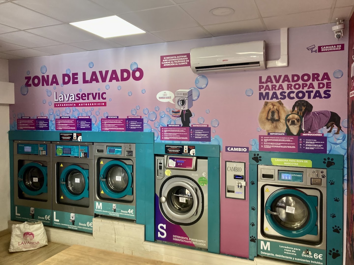 Lavandería Autoservicio Lavaservic Los Ángeles - Lavandería de autoservicio en Almería