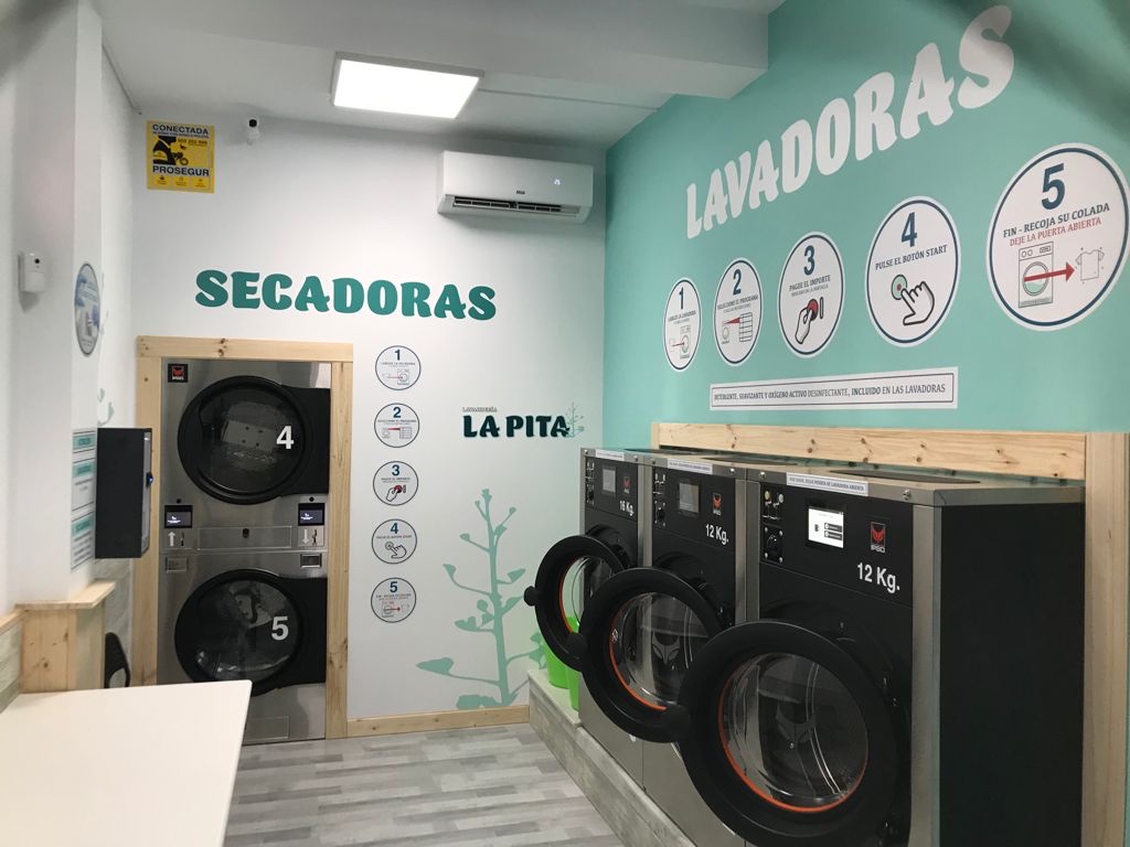 Lavandería LA PITA - Lavandería de autoservicio en Almería