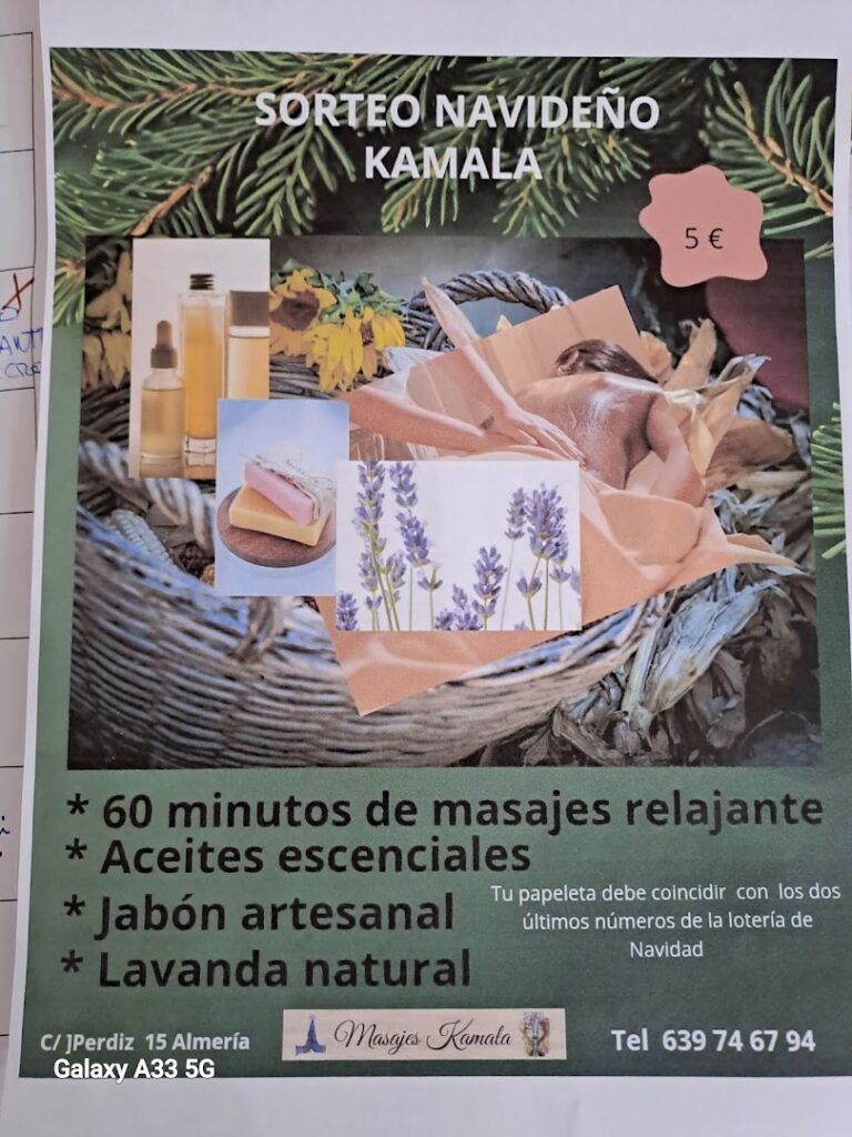 Masajes y Yoga Kamala - Masajista en Almería