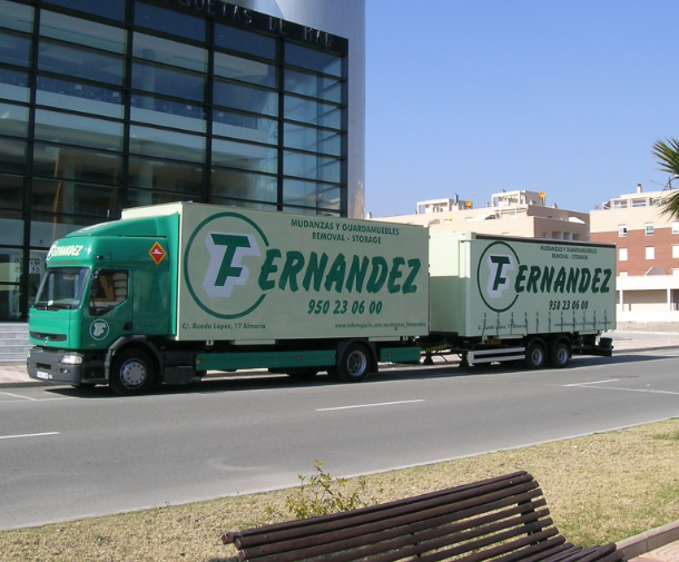 Mudanzas Fernández - Almería - Servicio de mudanzas en Almería