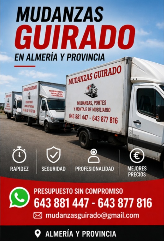 Mudanzas Guirado - Servicio de mudanzas en