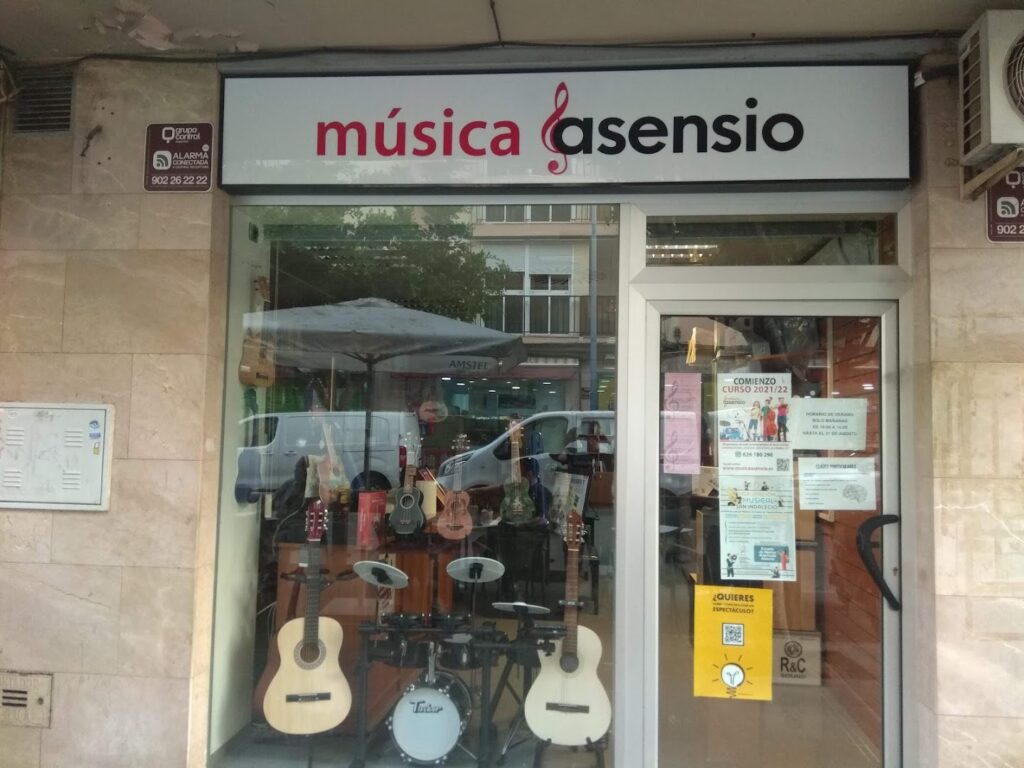 Música Asensio - Tienda de instrumentos musicales en Almería
