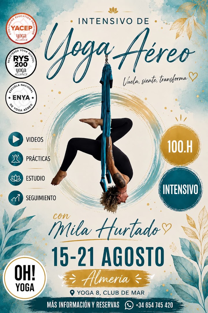 Oh Yoga ! con Mila Hurtado - Centro de yoga en Almería