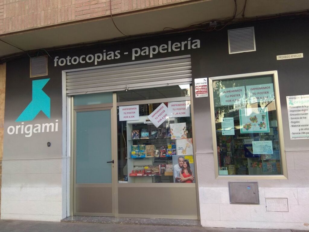Origami Fotocopias-Papeleria - Papelería en Almería
