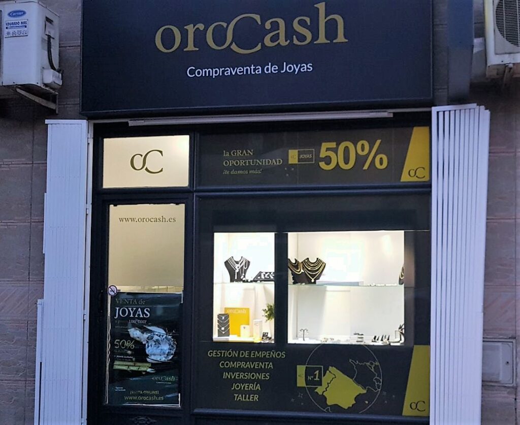 OroCash Almería (Calle Granada) - Compro Oro | Empeños | Joyería Low Cost | Cambio de Divisas - Comprador de joyas en Almería