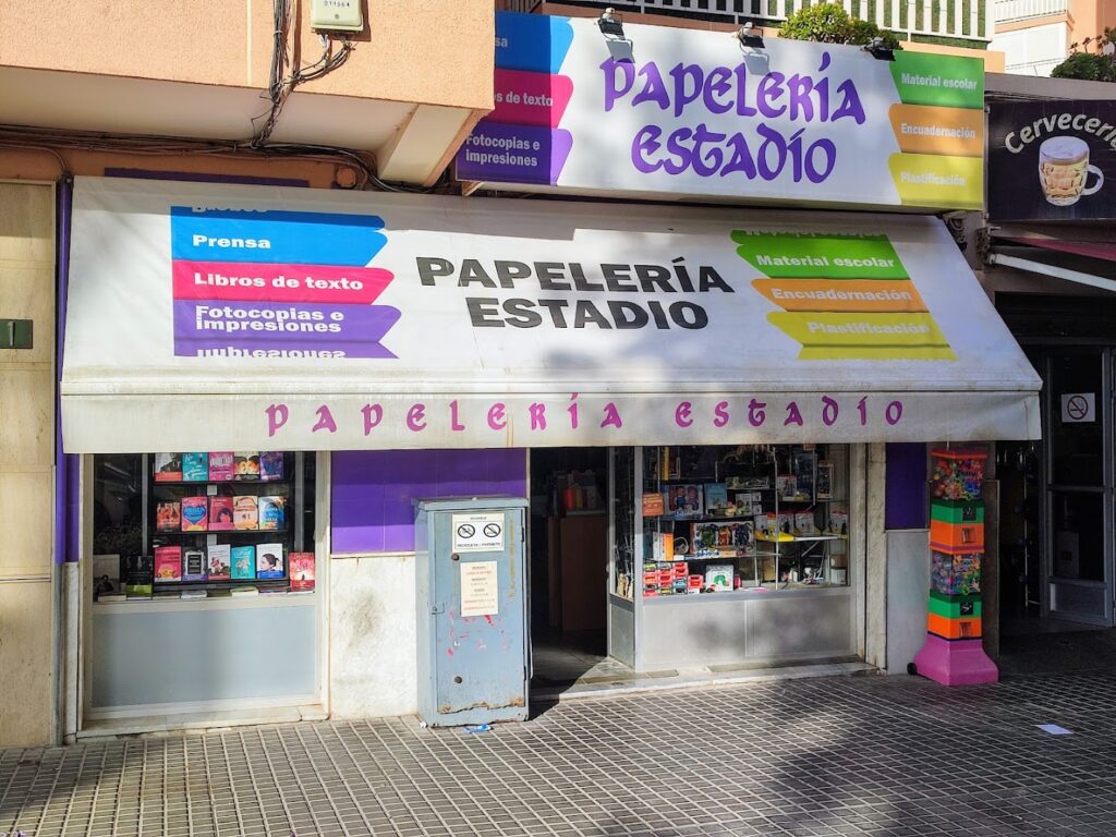 ....Papeleria Estadio - Tienda de material escolar en Almería
