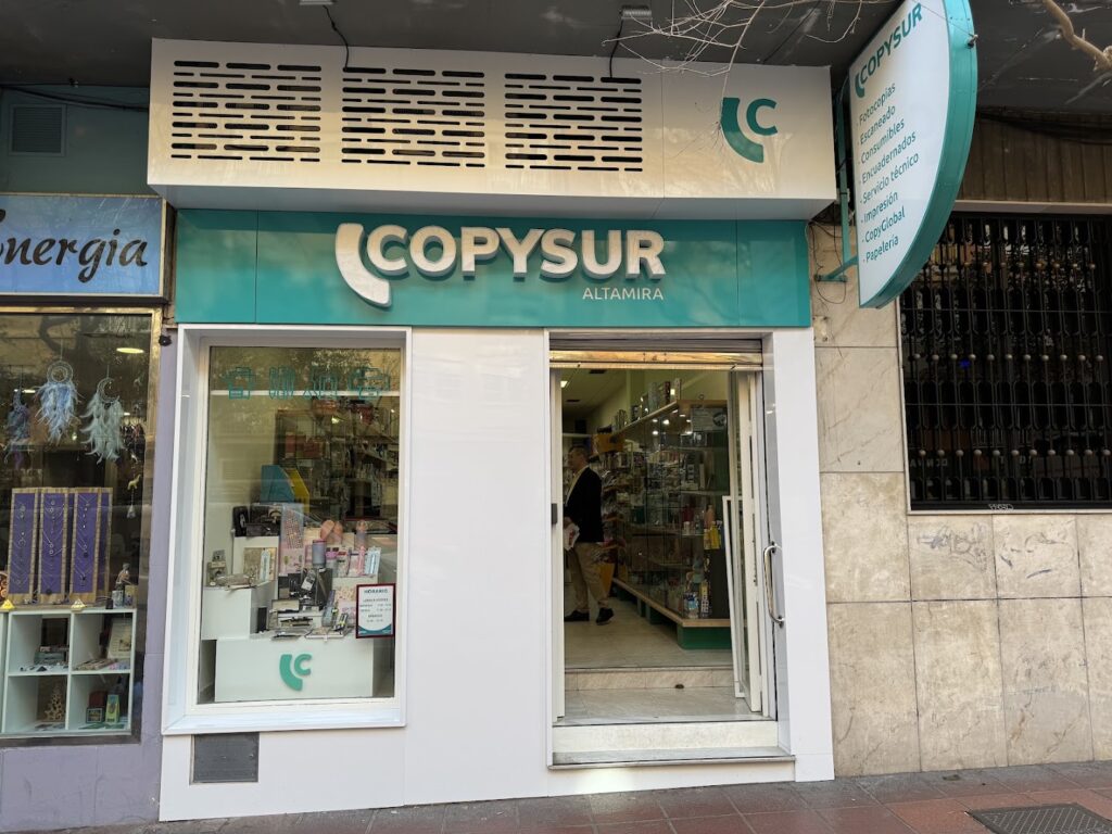 Papelería y Copistería Copysur Altamira - Papelería en Almería