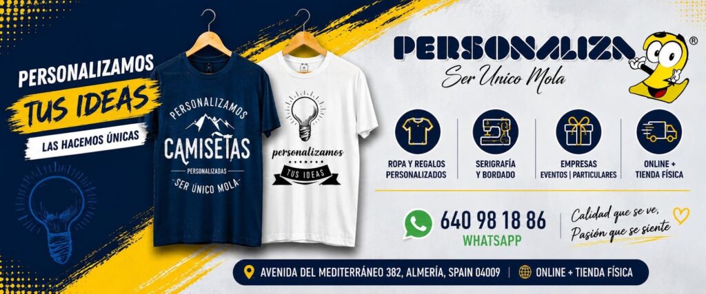 Personaliza2 - Serigrafía en Almería