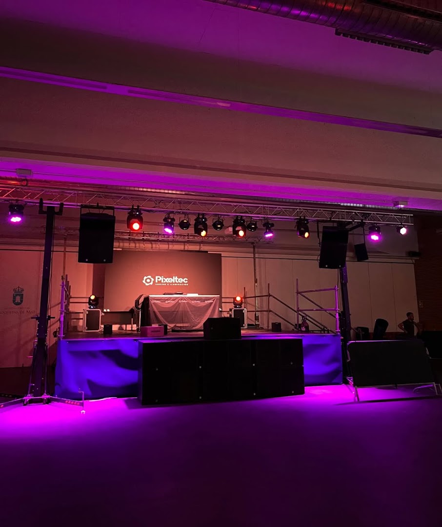 Pixeltec Sonido e Iluminación Profesional - Servicio de alquiler de equipos para fiestas en Viator