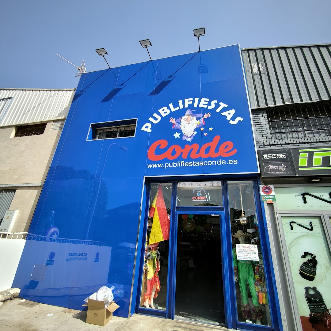 Publifiestas Conde - Tienda de disfraces en Almería