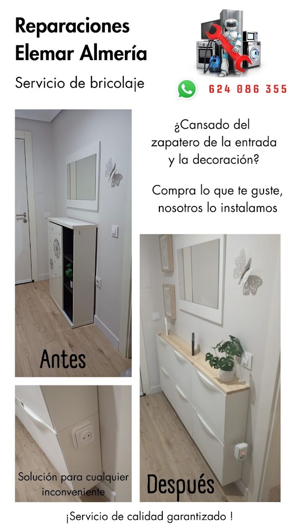 Reparaciones Elemar Almería - Servicio de reparación de electrodomésticos en