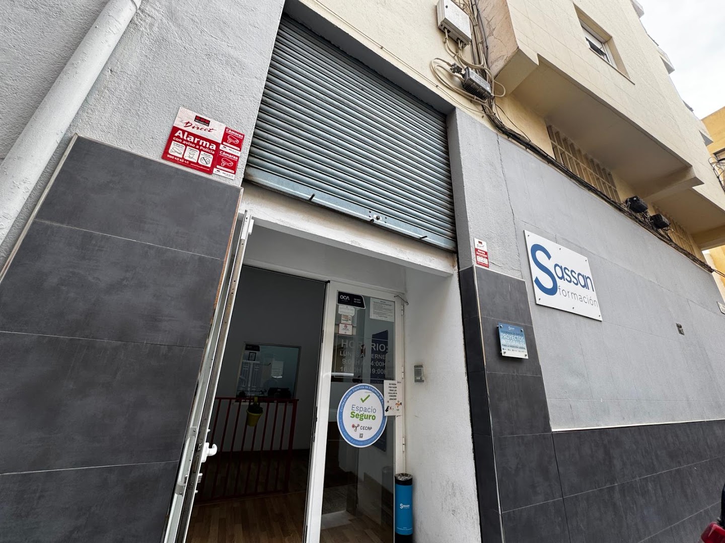 SASSAN FORMACIÓN. Sociedad Andaluza de Servicios Sanitarios - Centro de formación profesional en Almería