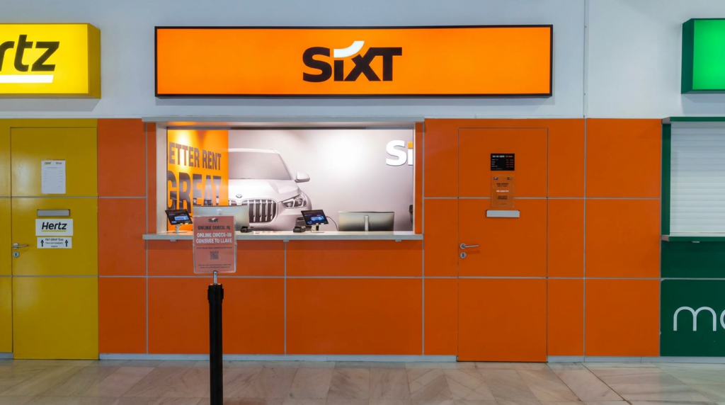 SIXT Alquiler de coches Almería Aeropuerto - Agencia de alquiler de coches en Almería