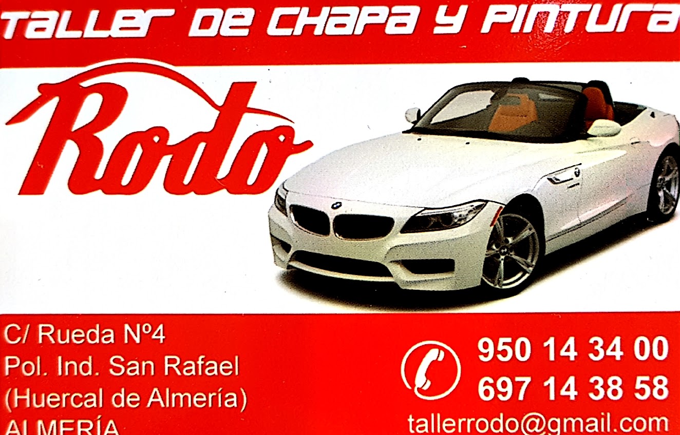 Taller Chapa Y Pintura RODO - Taller de chapa y pintura en Huércal de Almería