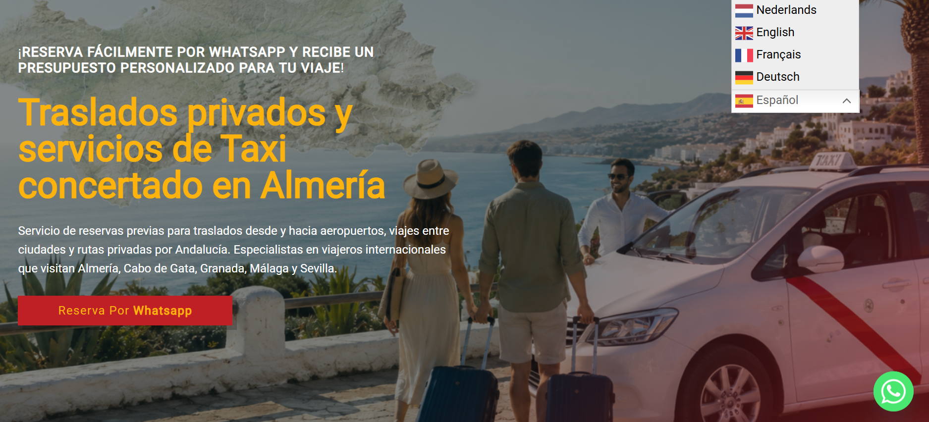Taxi Costa de Almeria - Servicio de transporte en