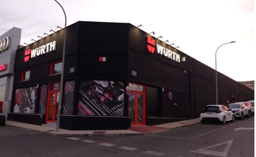Tienda Würth Almería - Empresa de suministros industriales en Huércal de Almería