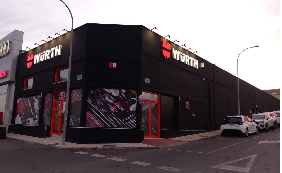 Tienda Würth Almería - Empresa de suministros industriales en Huércal de Almería