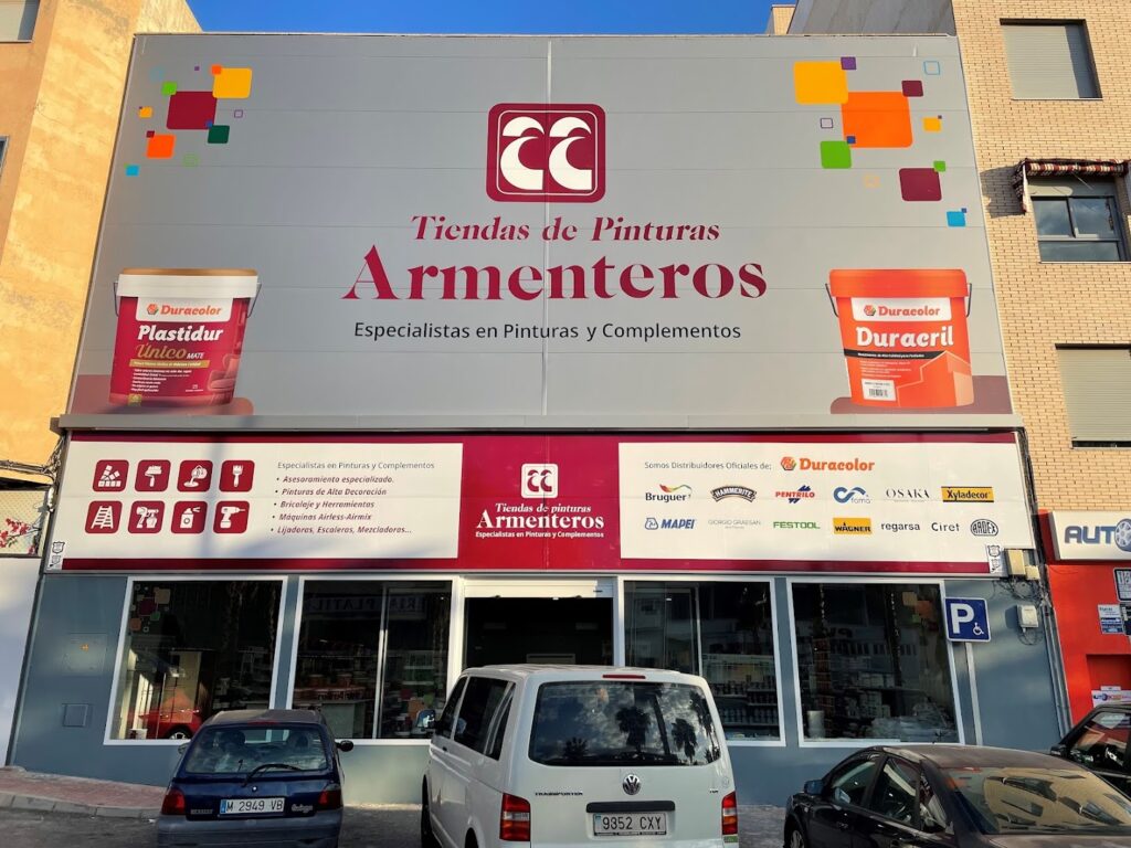 Tiendas de Pinturas Armenteros Almería - Tienda de pinturas en Almería