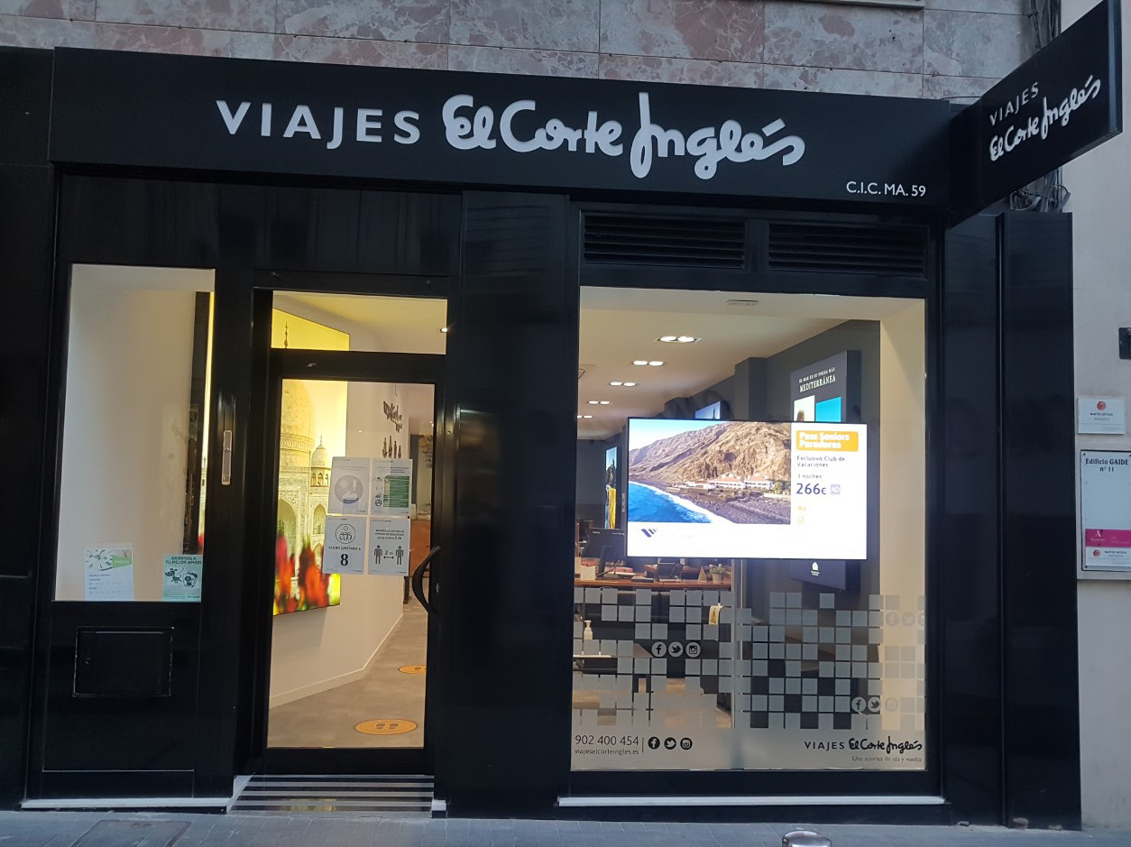 Viajes El Corte Inglés Almería-Méndez Núñez - Agencia de viajes en Almería