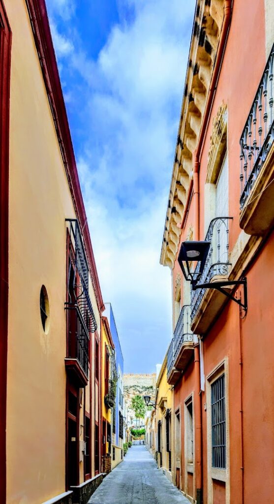 Vistas de la calle Descanso - Mirador en Almería